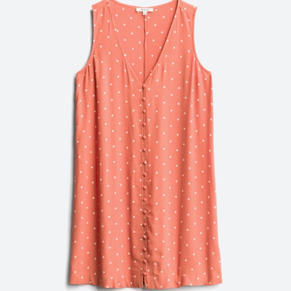 Madewell Button Front Easy Dress